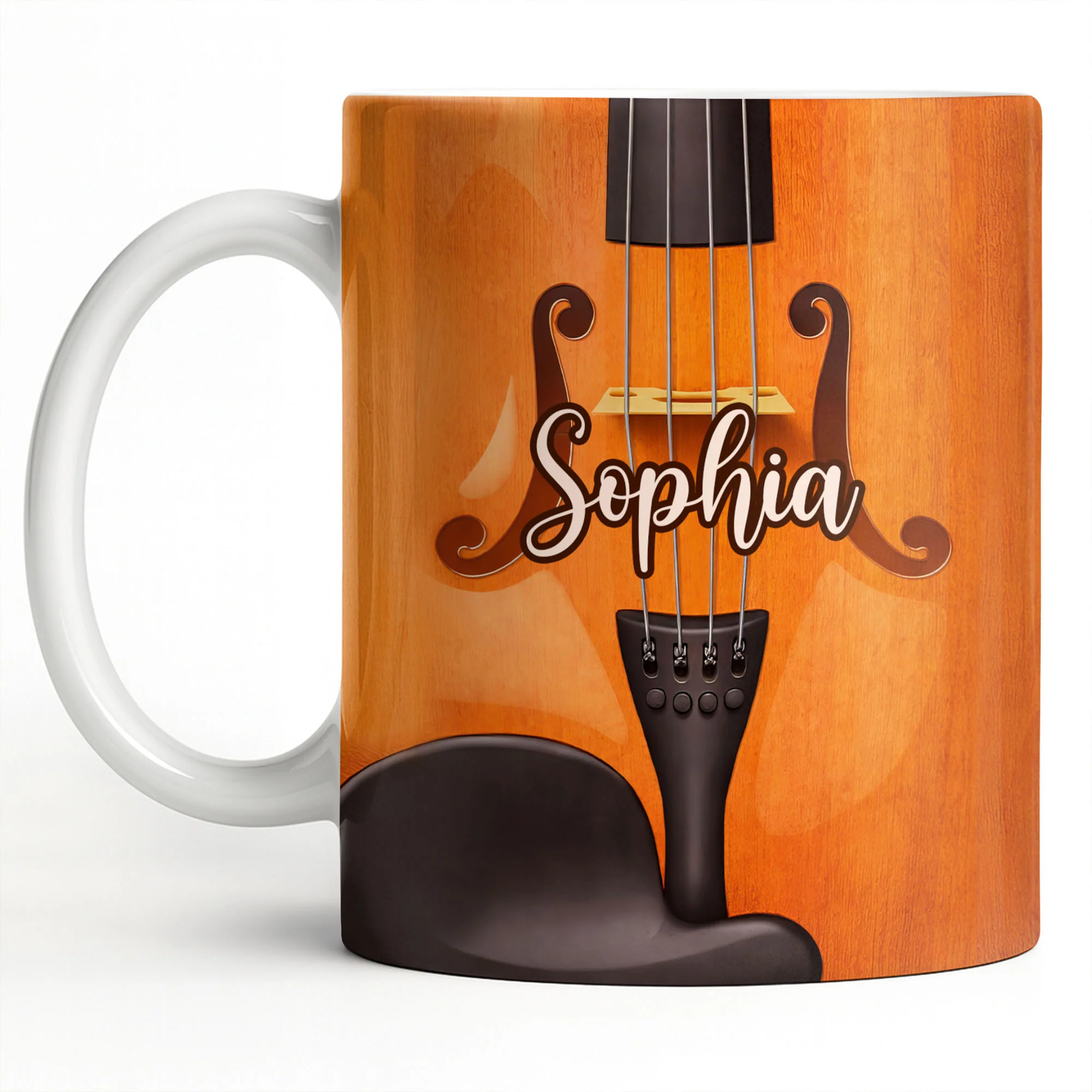 A Beautiful Melody Violin Instrument For Music Lovers - Personalized Custom Coffee Mug - MUSIC020_MG - Image 15