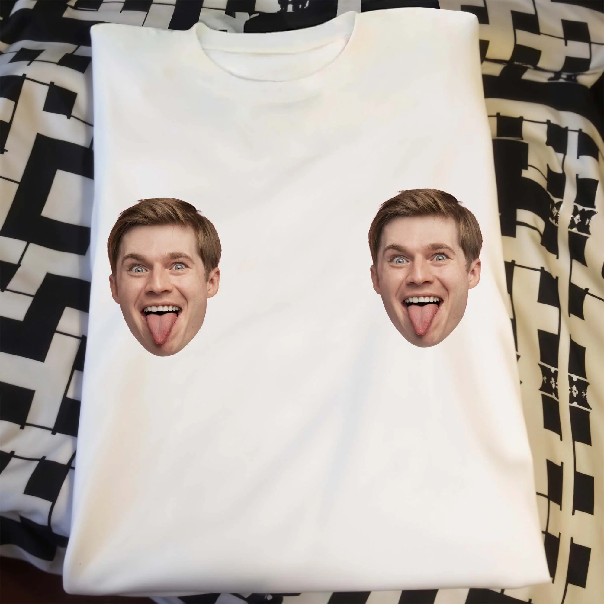 Always Carry Your Favorite Person Custom Face Photo Funny Shirt - Personalized Custom Unisex T-shirt, Hoodie - CPL1410_WBAS - Image 12