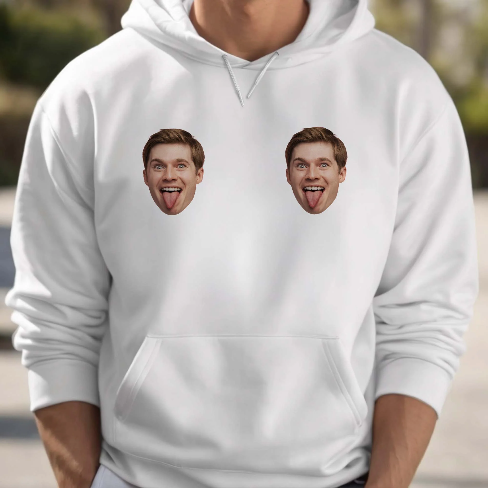Always Carry Your Favorite Person Custom Face Photo Funny Shirt - Personalized Custom Unisex T-shirt, Hoodie - CPL1410_WBAS - Image 6
