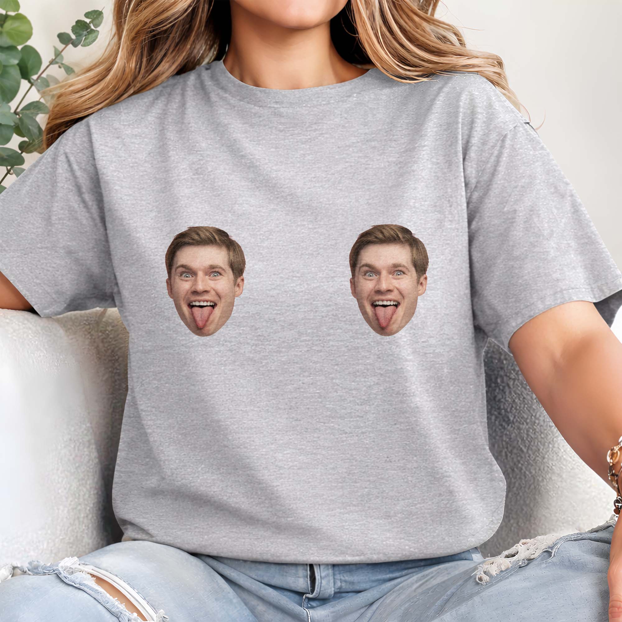 Always Carry Your Favorite Person Custom Face Photo Funny Shirt - Personalized Custom Unisex T-shirt, Hoodie - CPL1410_WBAS - Image 8