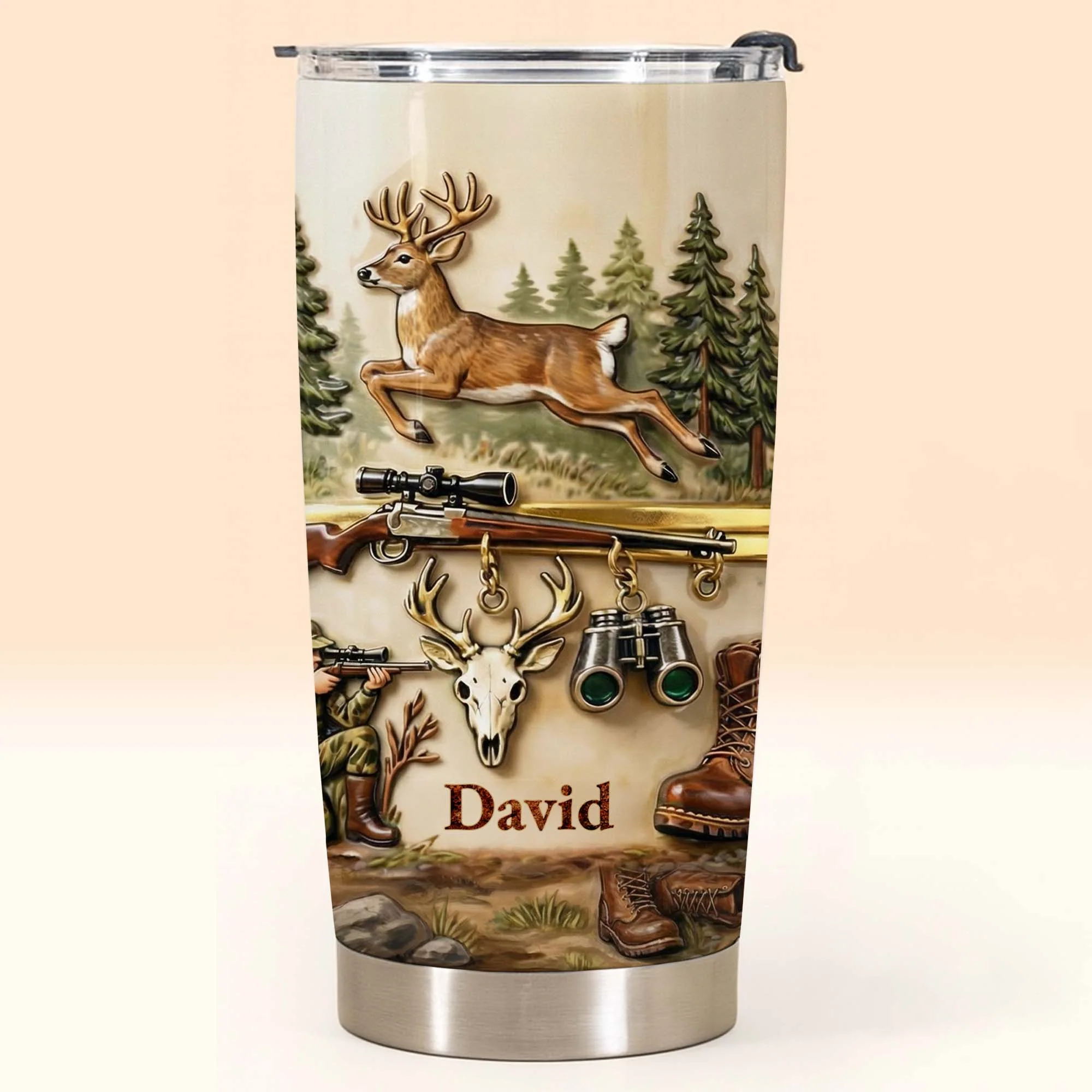 Hunting Is Not Just A Sport With Deer And Rifle Gear - Personalized Custom Stainless Steel Tumbler 20oz 30oz - HTG006_TB - Image 6